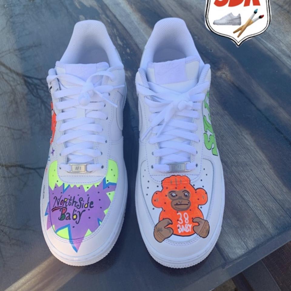 nba youngboy custom af1