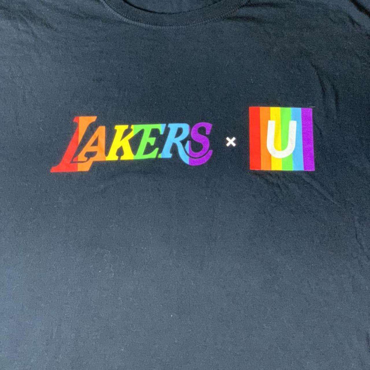 LA Lakers tee tags still on shirt, originally from - Depop