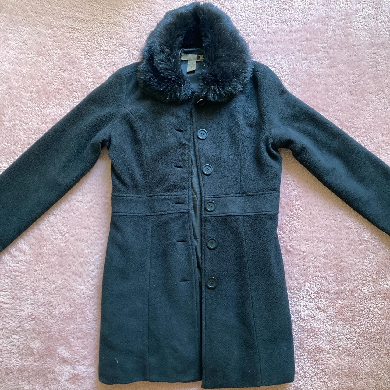 Women's Black Coat | Depop