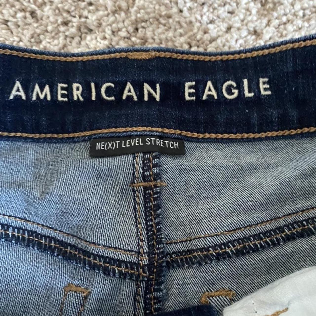 American Eagle Next Level Stretch jean Shorts ☀️ Size... - Depop
