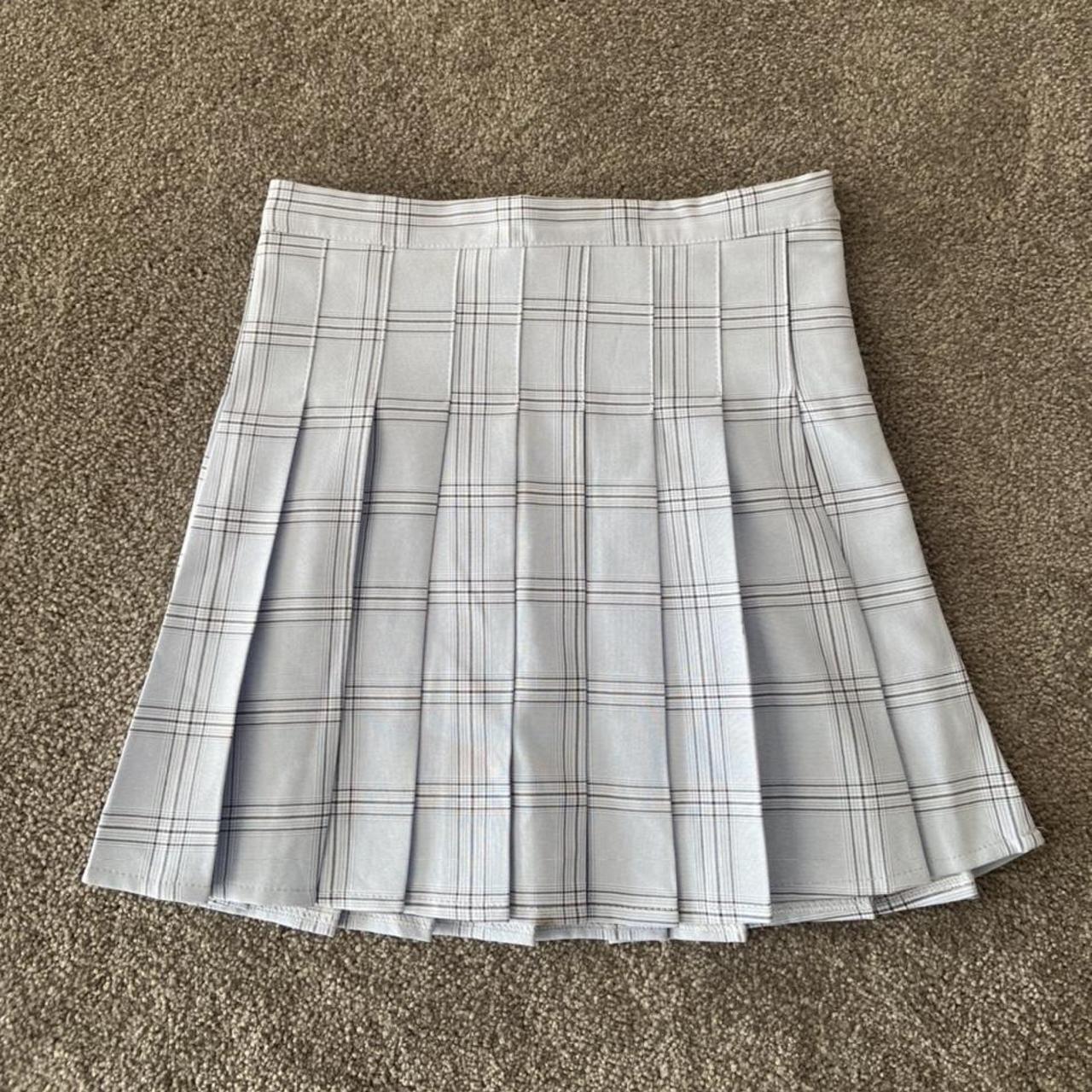 Princess Polly Pleated Mini Skirt Size Extra... - Depop