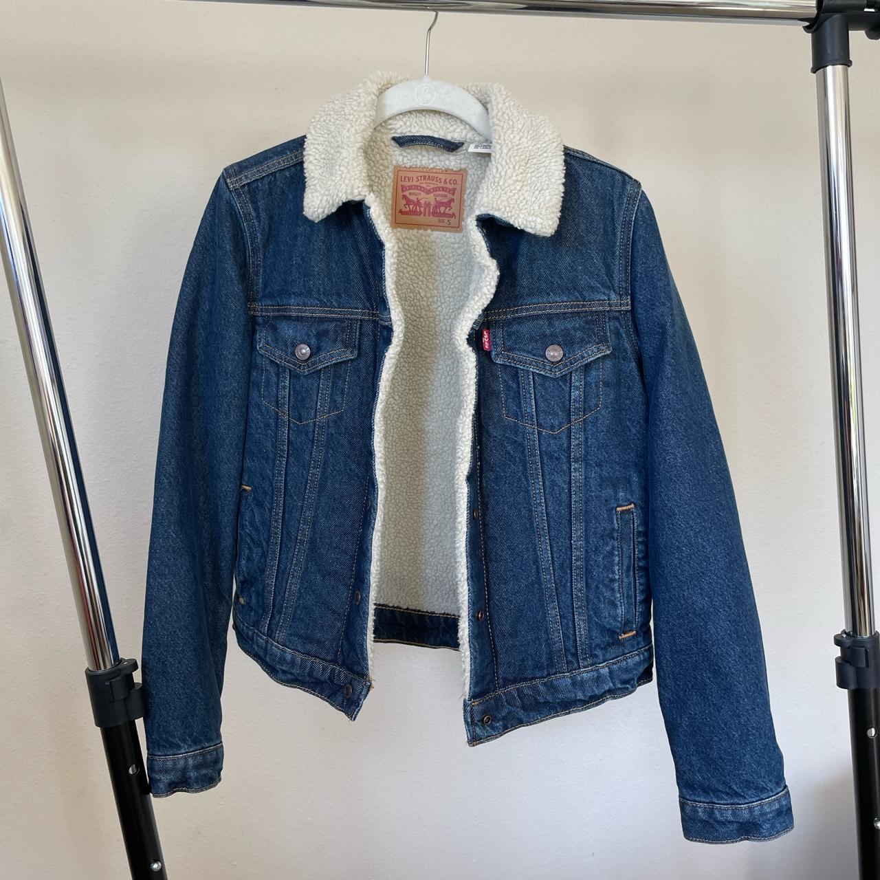 Authentic Levi’s Sherpa Denim Jacket I Love This... - Depop