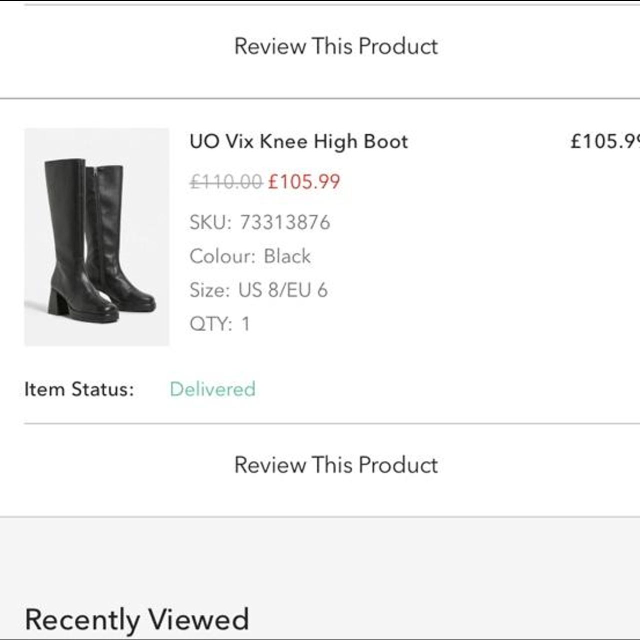 uo vix knee high boots