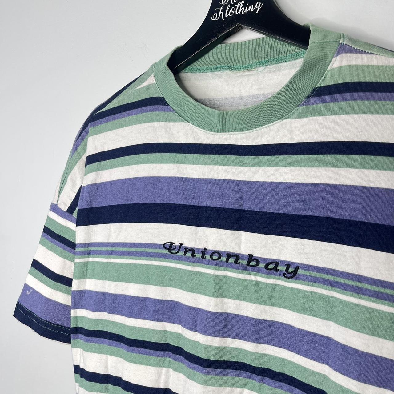 Union Bay Men's Green and Blue T-shirt (2)