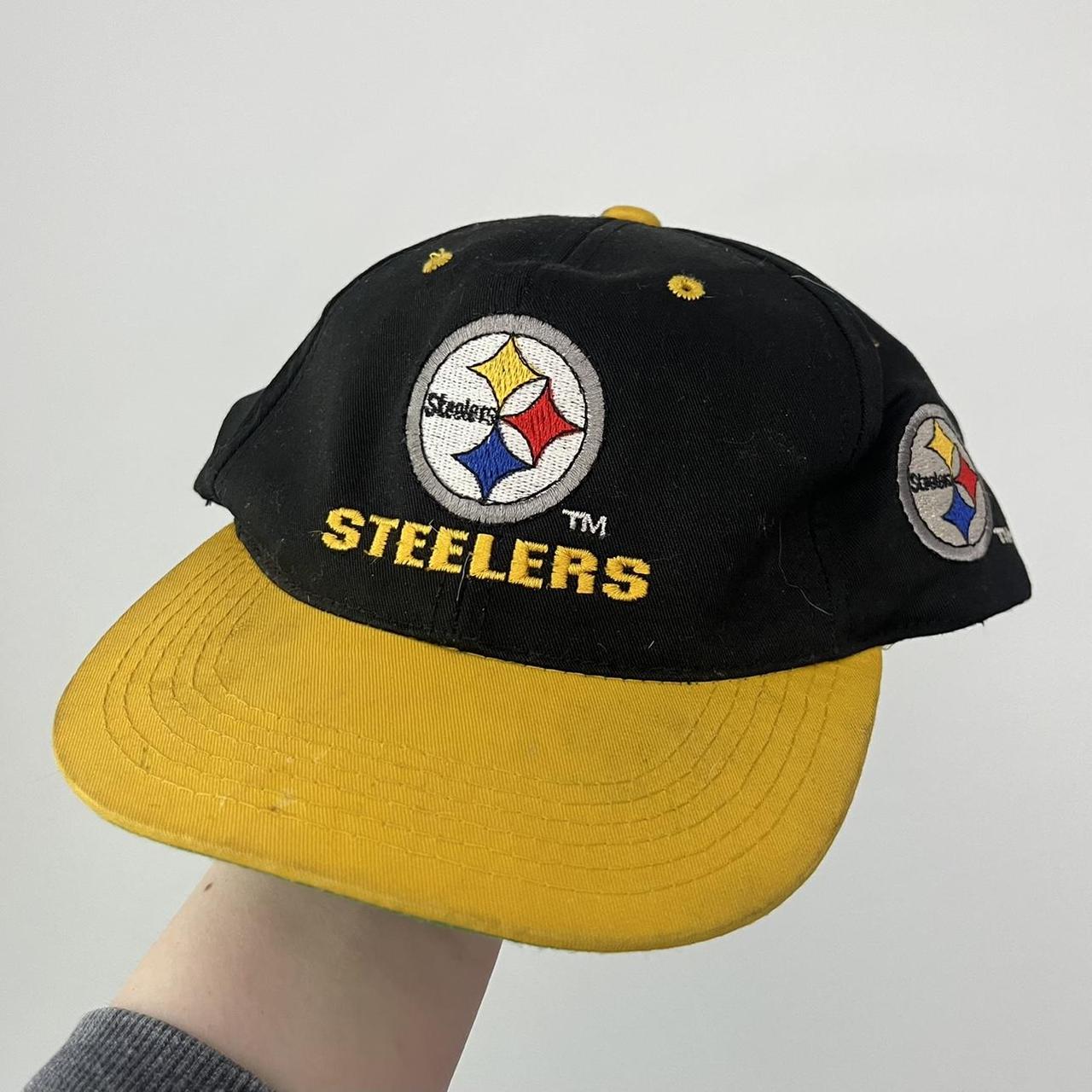 Pittsburgh Steelers Youth Two Tone Flat Visor Snapback Hat