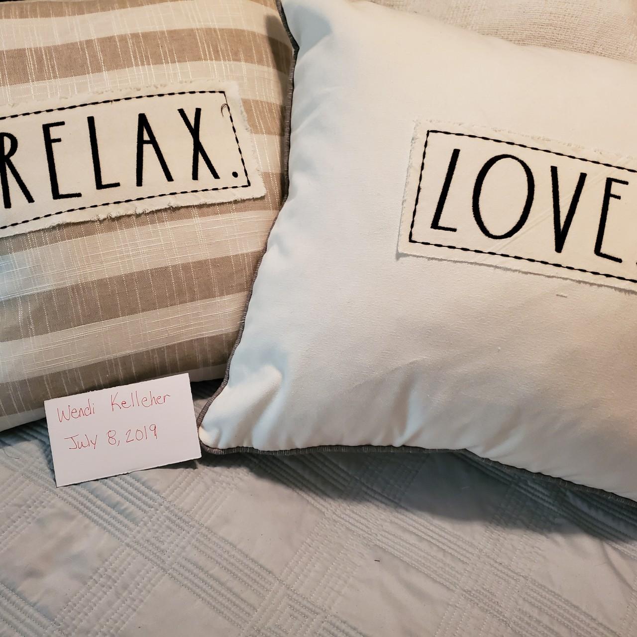 Beautiful new Rae Dunn pillows