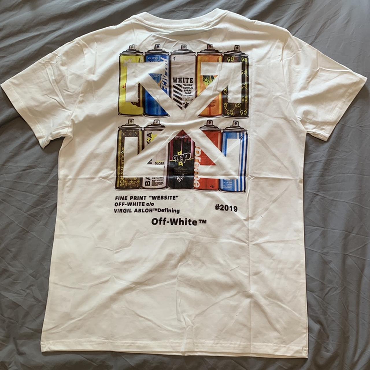 Off white brand new tshirt. Size L. I've had it for - Depop