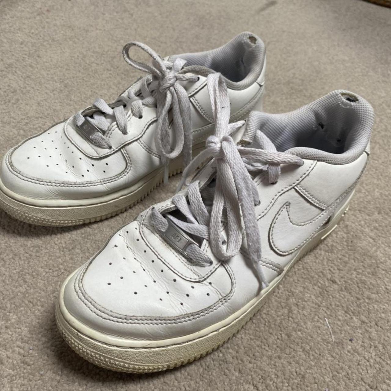 Nike Air Force size 5.5 these are WORNNNN but have... - Depop