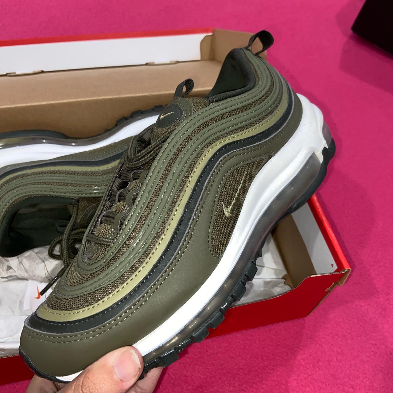 Olive nike air max 97. Worn a handful of times in. Depop