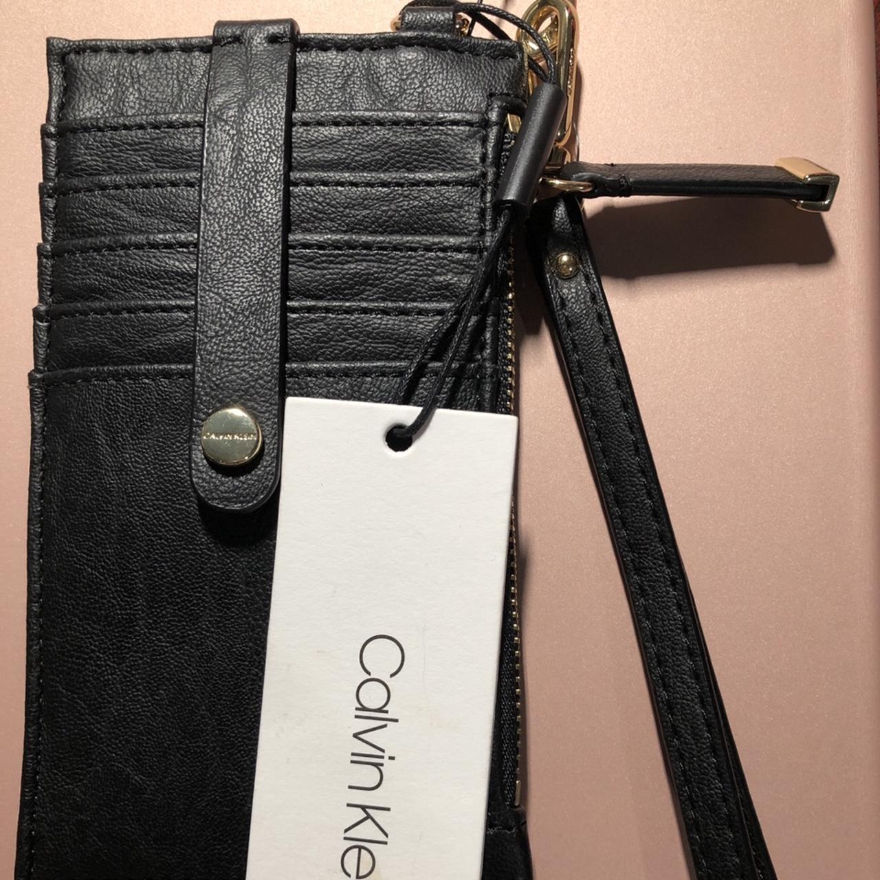 Calvin Klein Women's Black Walletpurses Depop