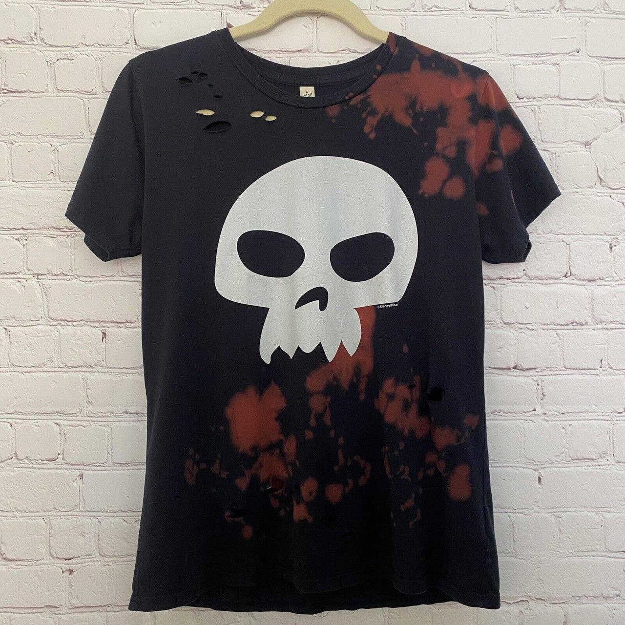 DISNEY TOY STORY SID SKULL ORGANIC COTTON UPCYCLED... - Depop