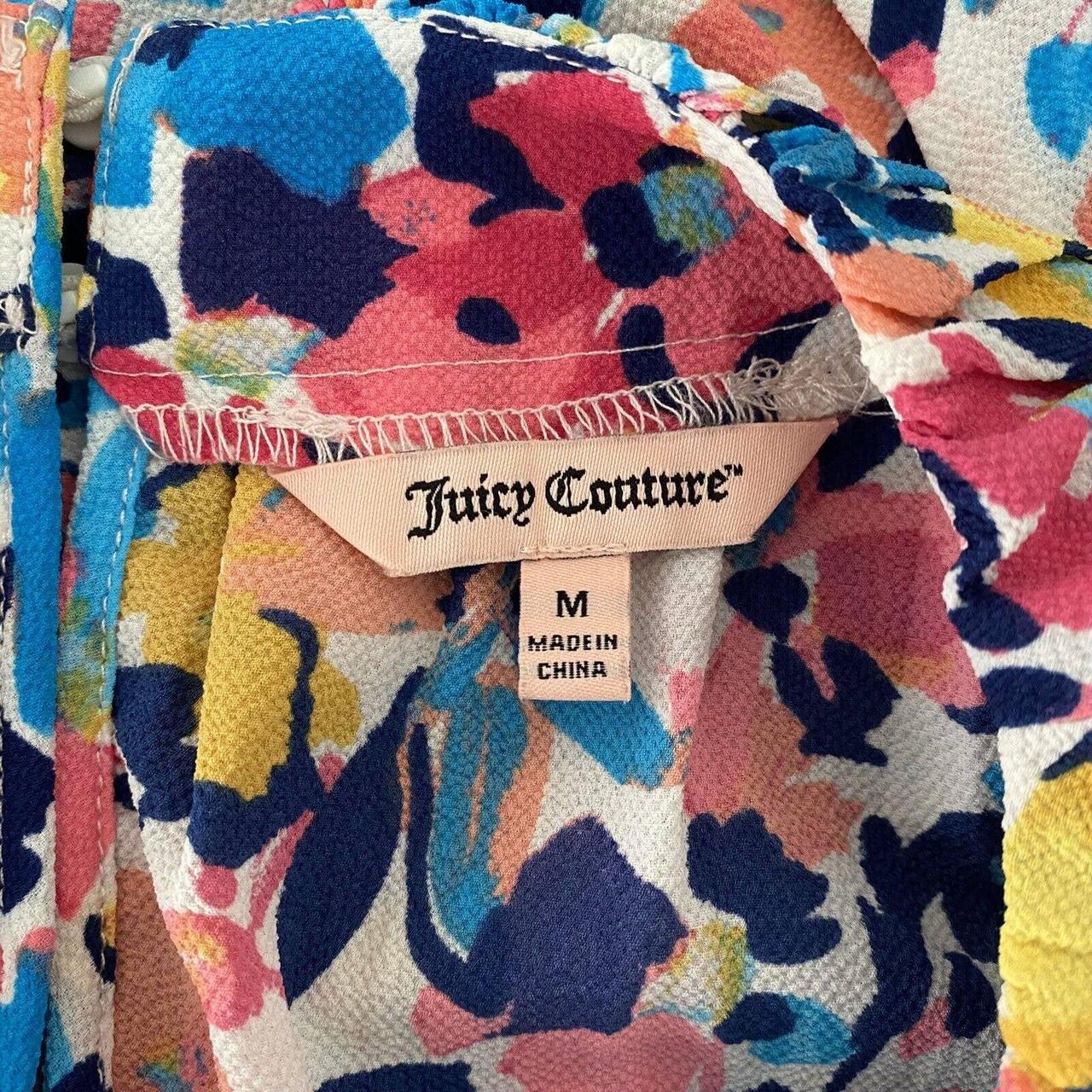 Juicy Couture Women's Blue and Pink Dress (3)