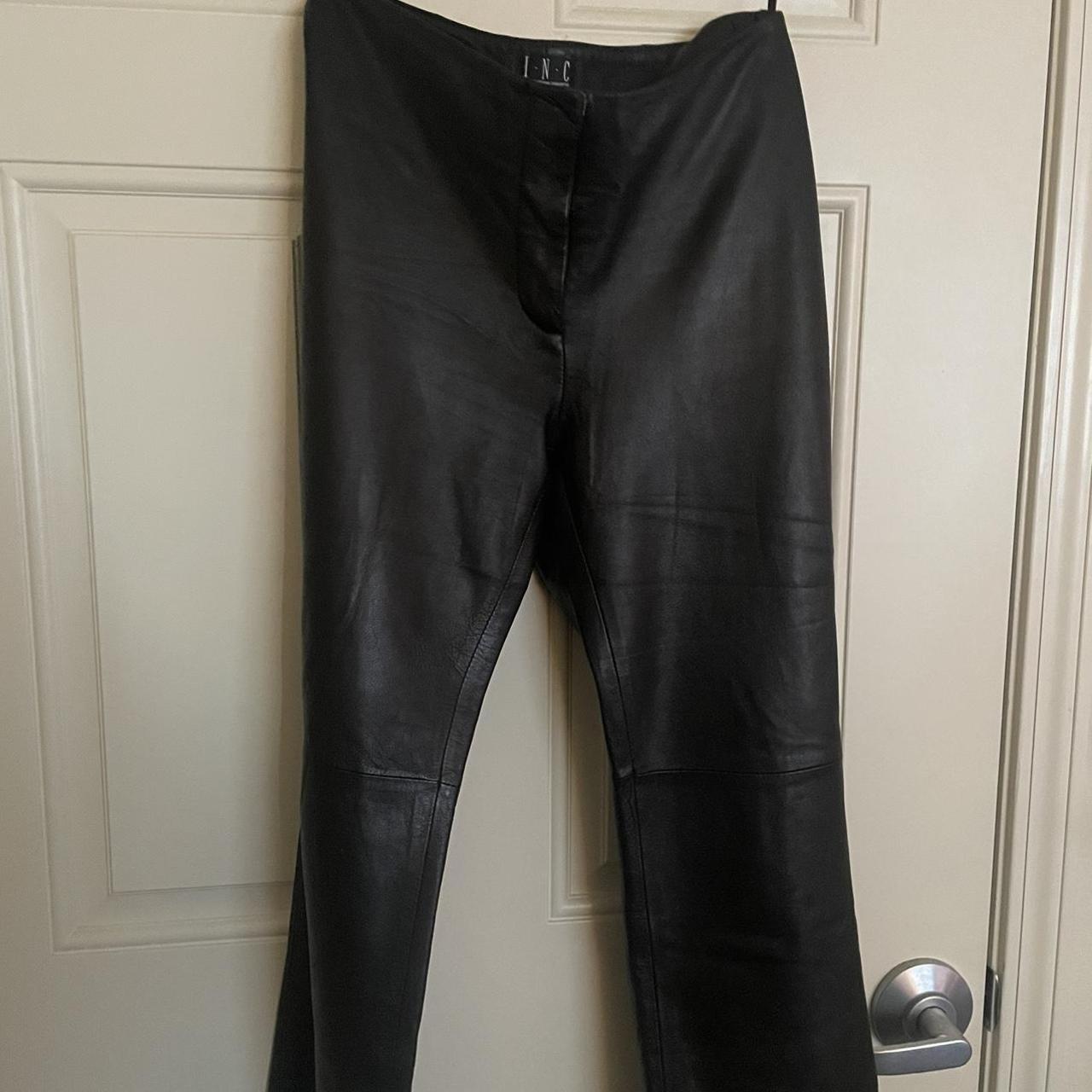 INC International Concepts Women's Black Trousers | Depop