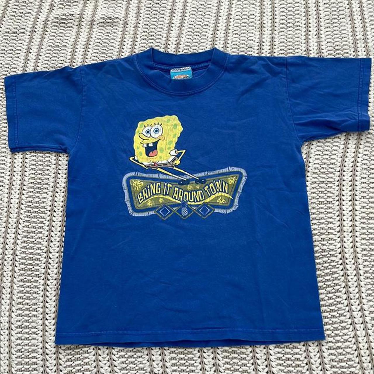 Vintage SpongeBob SquarePants Nickelodeon Shirt.... - Depop