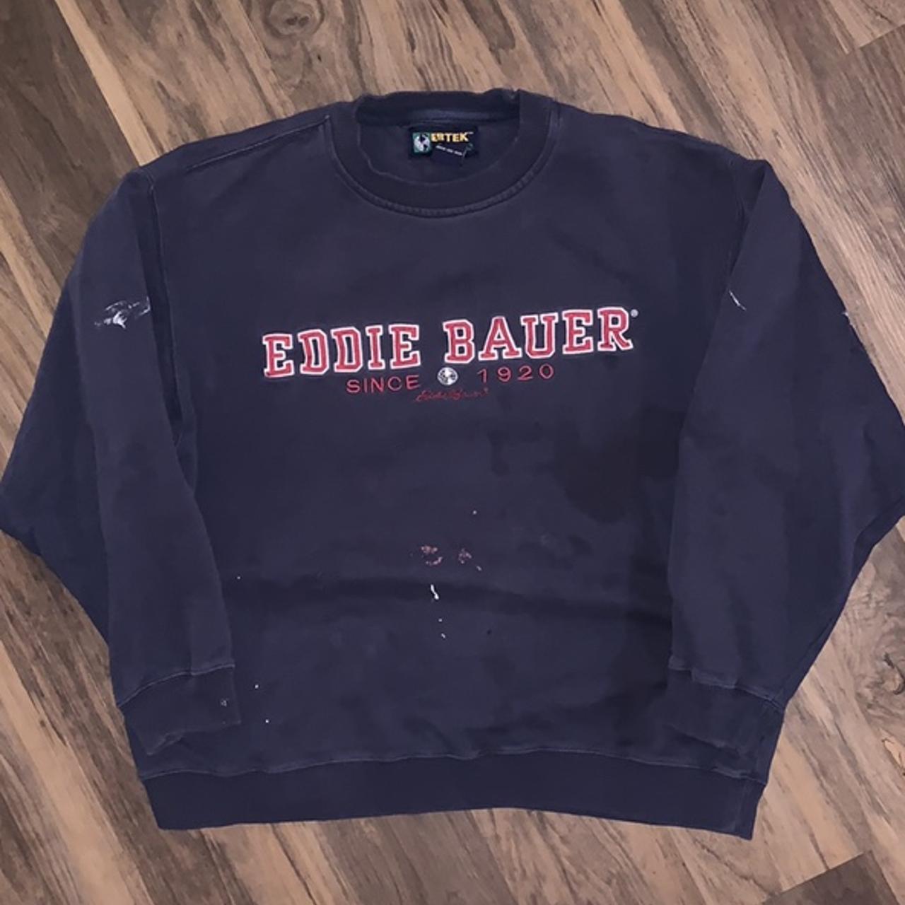 Vintage Eddie Bauer Crewneck Sweater. Fits M. Marks... - Depop