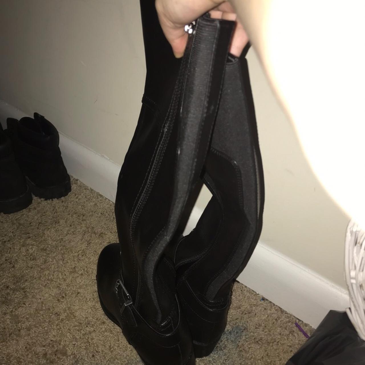 black-knee-high-boots-black-size-6-never-worn-depop