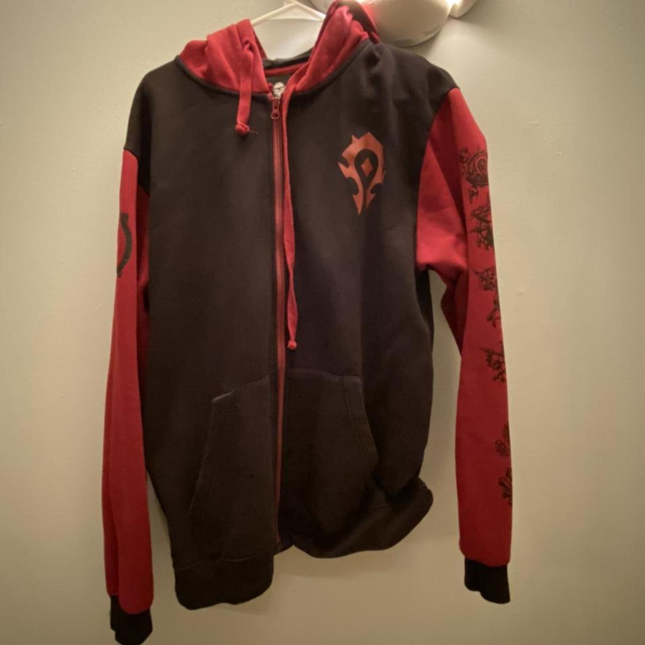 JINX XL Horde Varsity Zip-Up Hoodie, This thing