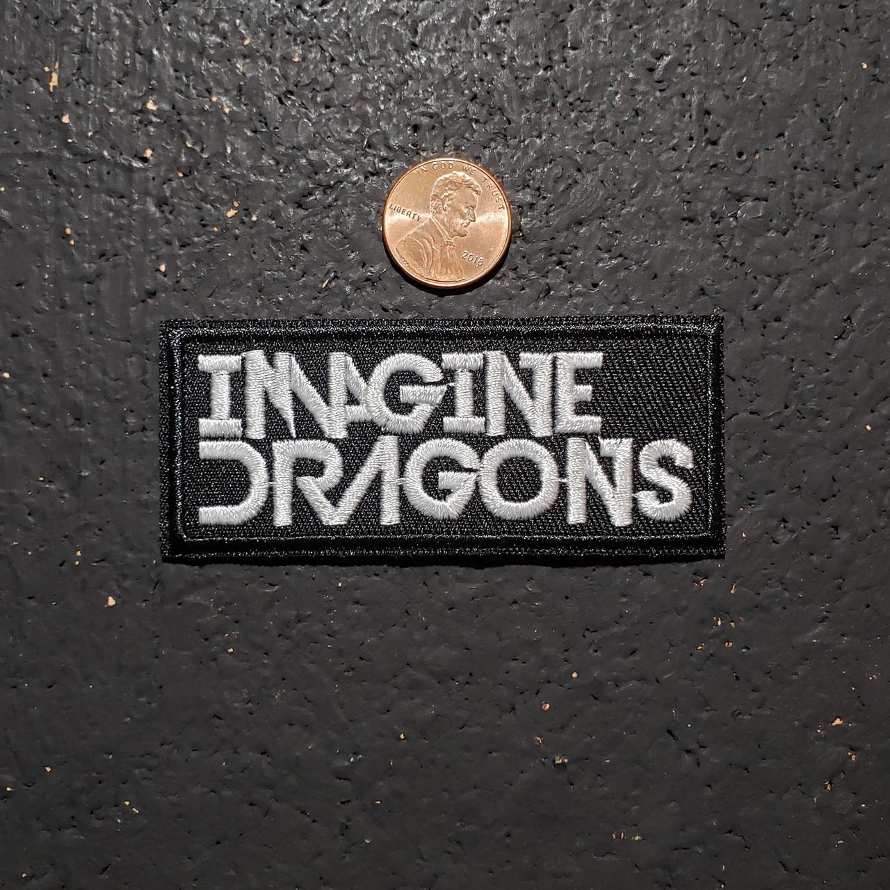 IMAGINE DRAGONS IRON ON PATCH 📢 Bundle up with... - Depop