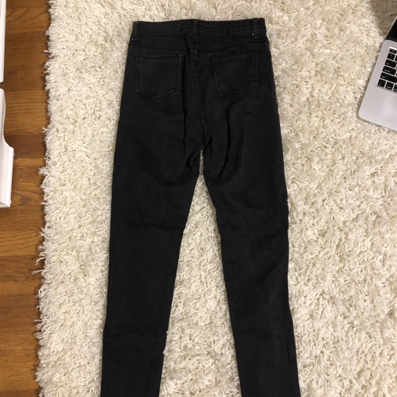 Brandy Melville Women's Black Jeans Depop