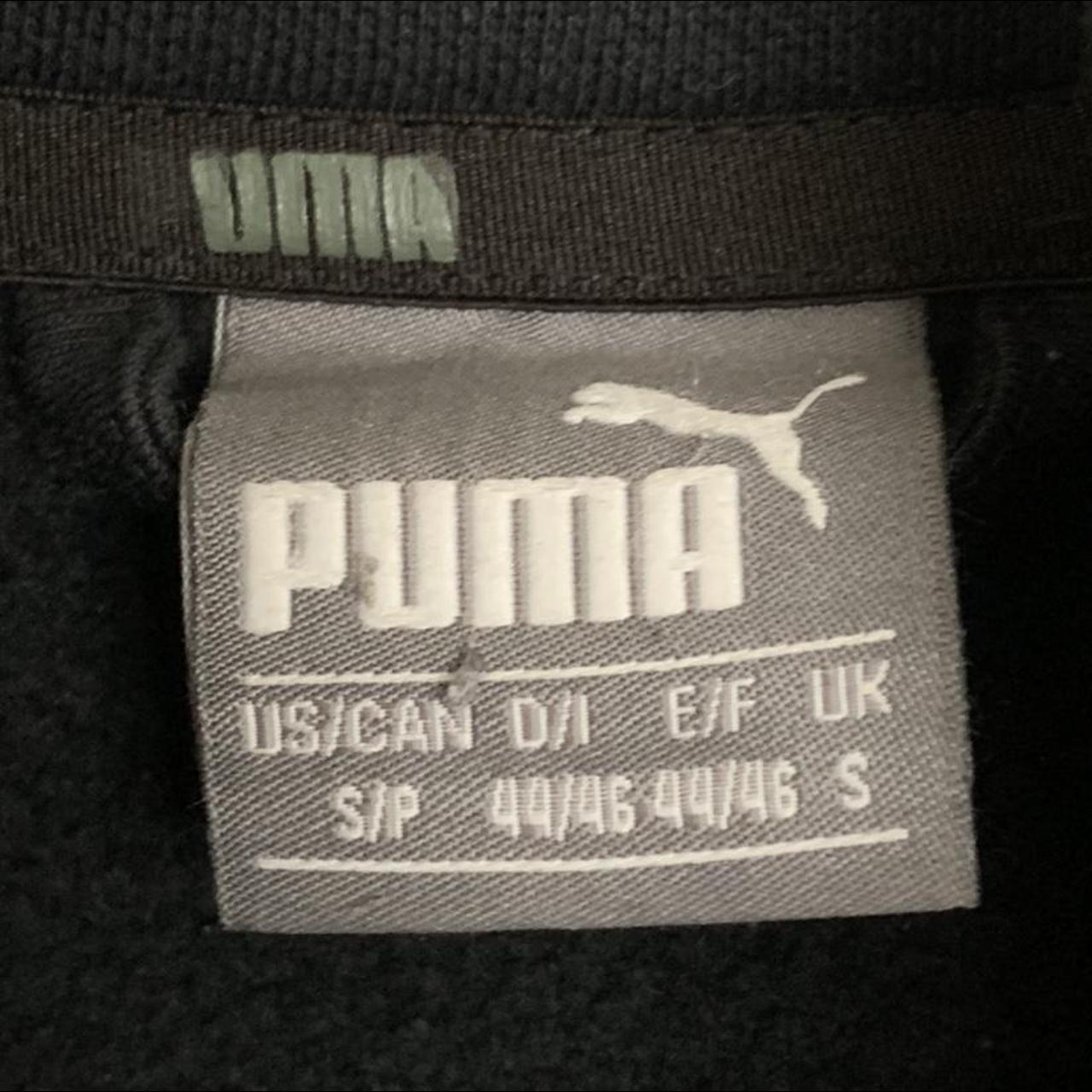 Authentic vintage Puma jumper zip up turtle neck... - Depop