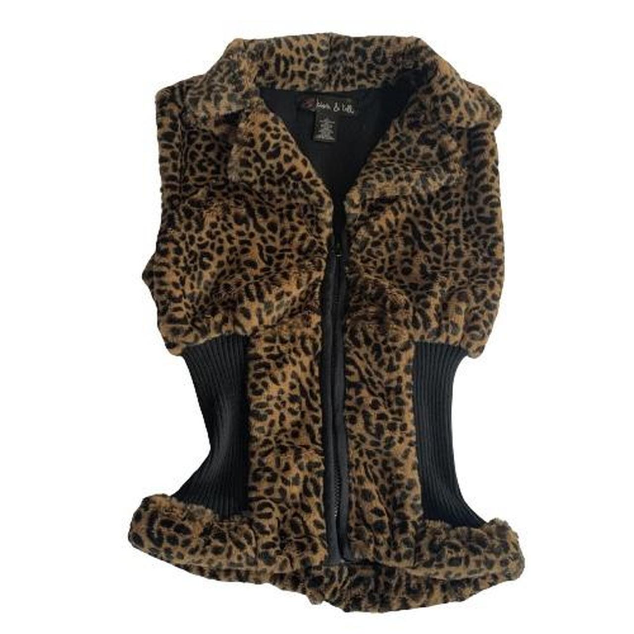 Kiss & Tell Women's Brown and Black Gilet