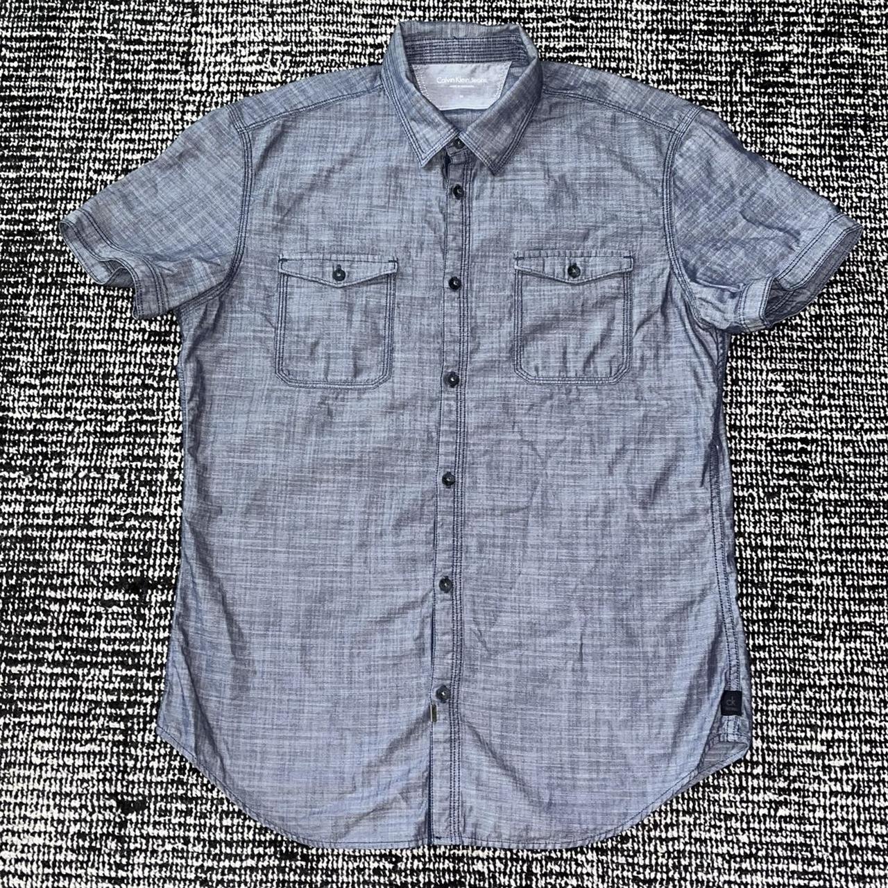 Calvin Klein Short Sleeve Epaulet Shirt