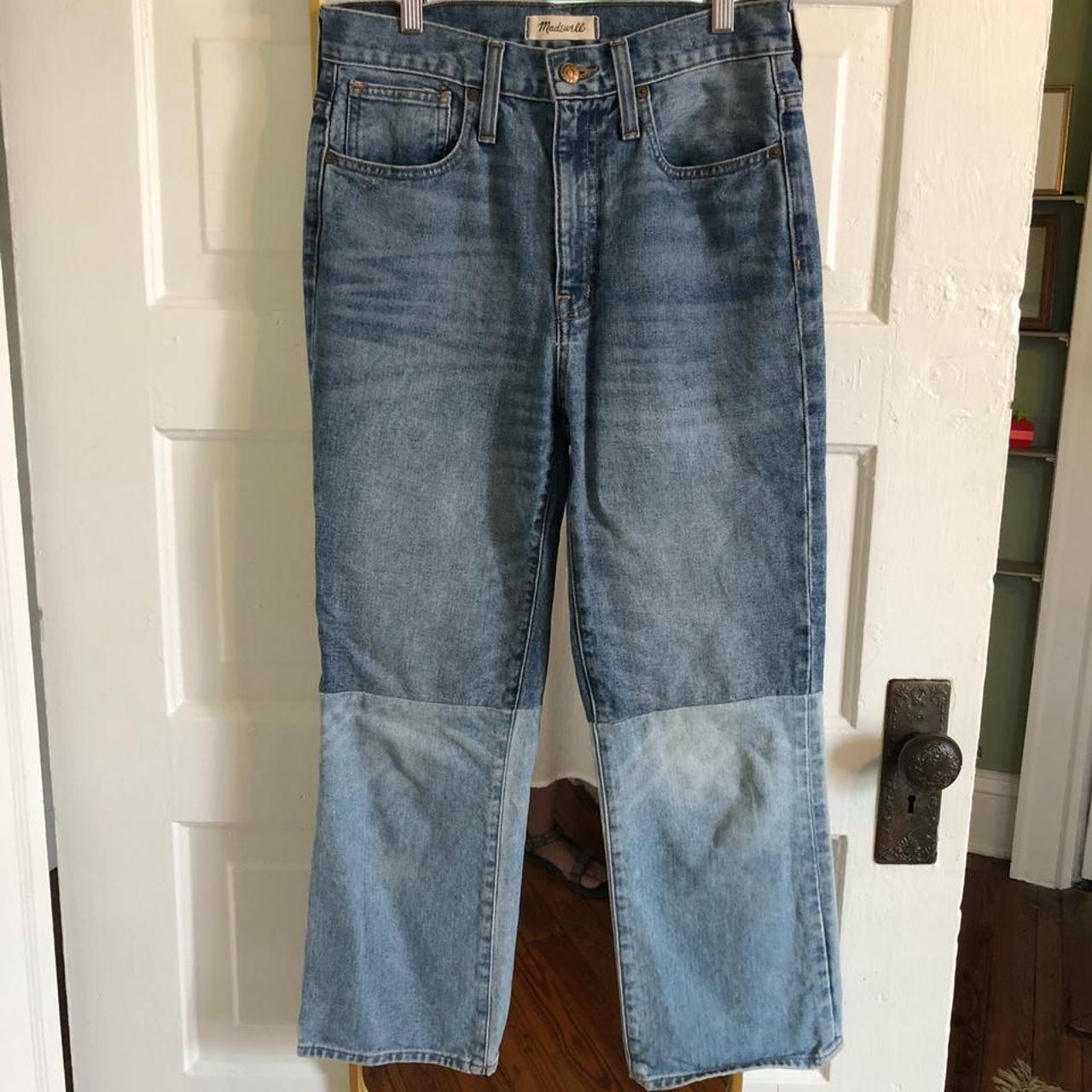 madewell retro crop bootcut jeans