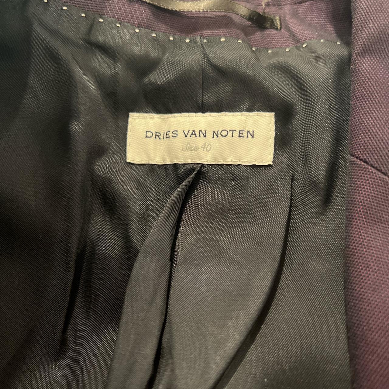 Dries Van Noten Women's Purple Jacket (4)
