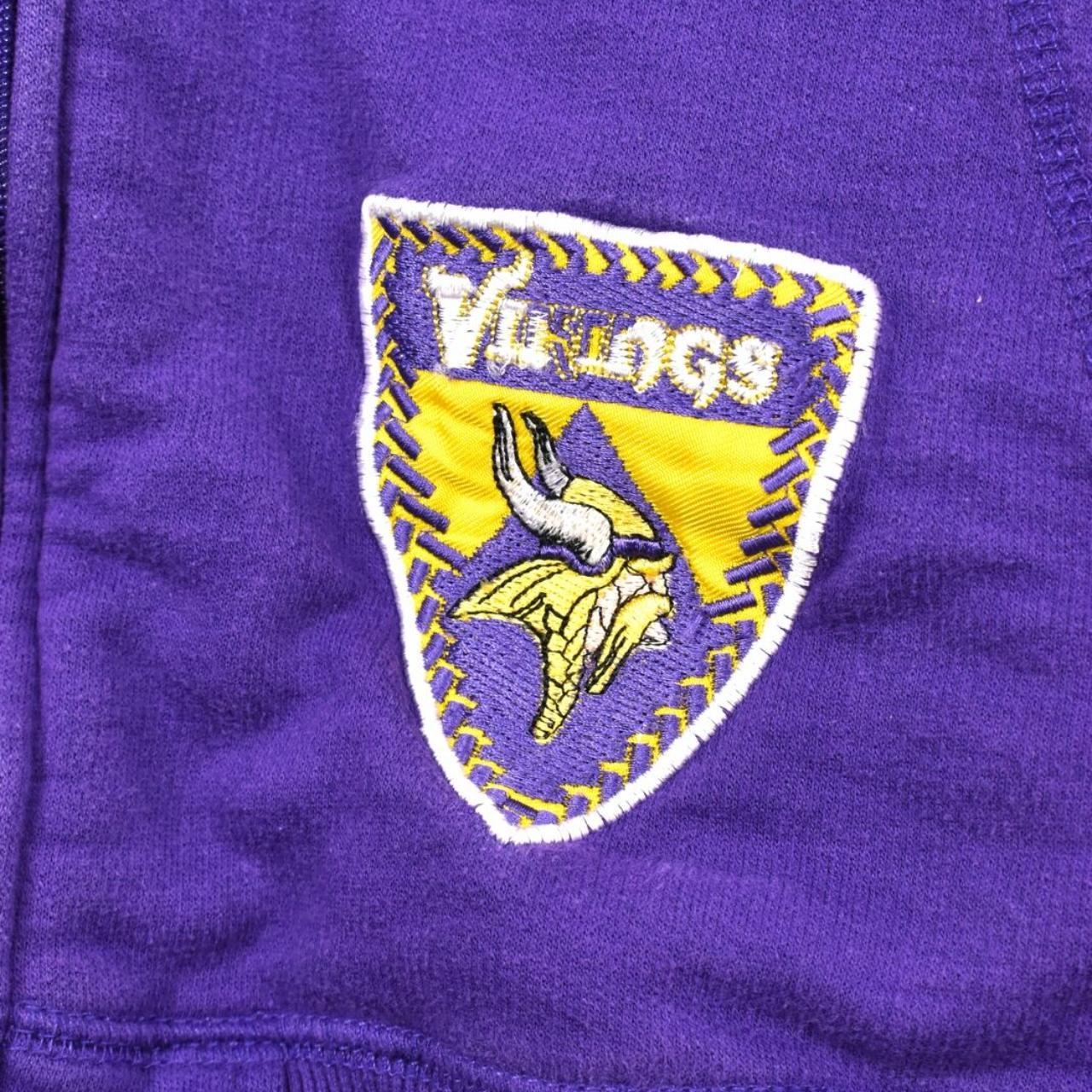 Vintage Purple Pride MN Vikings Sweatshirt Size - Depop