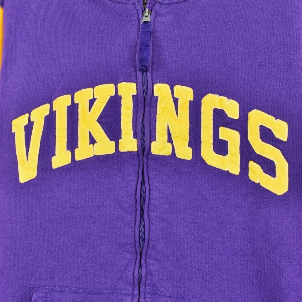 Vintage Purple Pride MN Vikings Sweatshirt Size - Depop