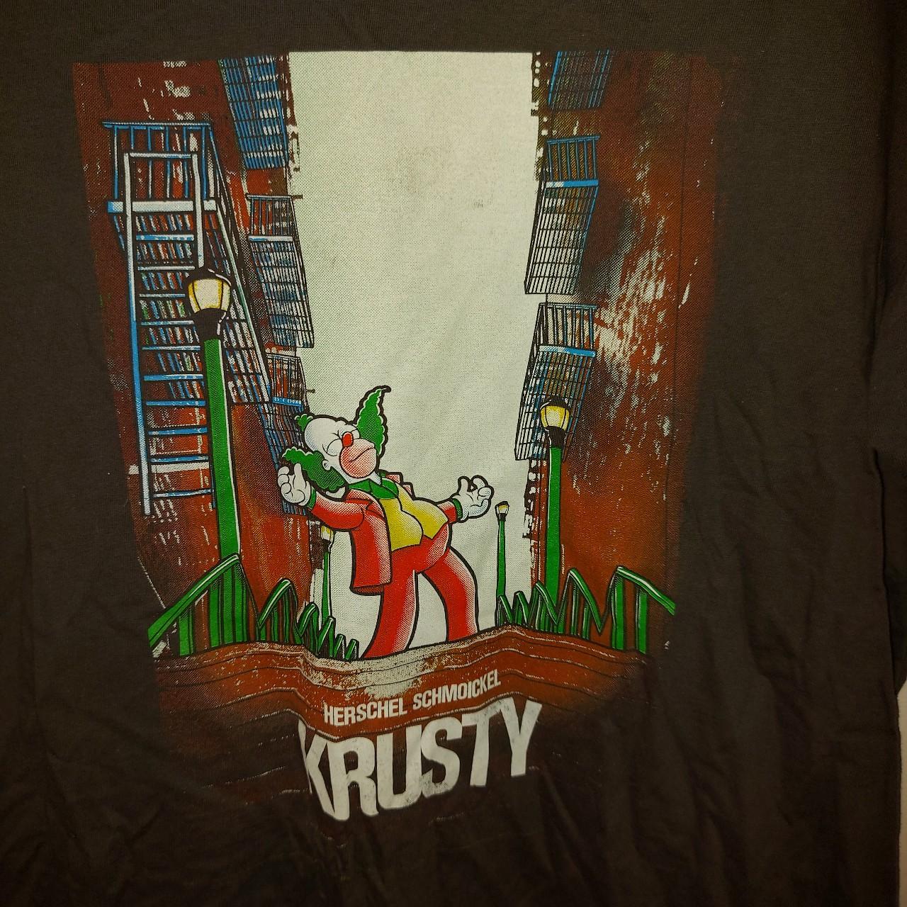 Krusty Joker T Shirt Size Medium Barely worn