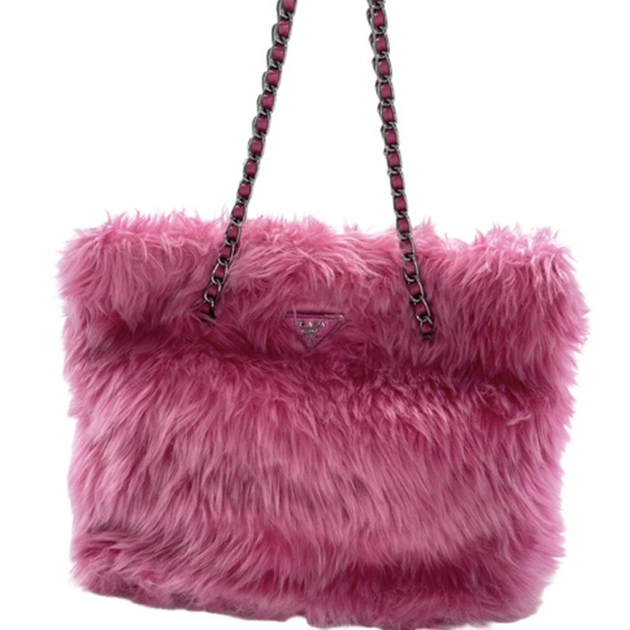 Prada Women's Pink Bag | Depop