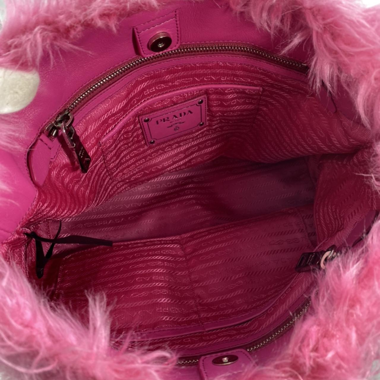 Prada Fur Bag Eco Pellicia Like New condition,... Depop