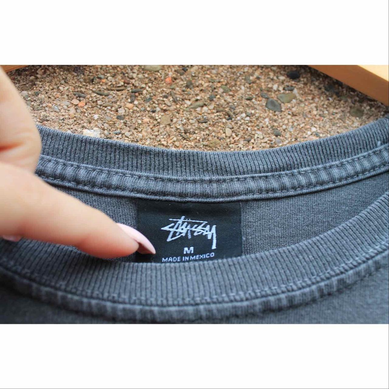 Faded stussy long sleeve size M fits tts feel free... Depop