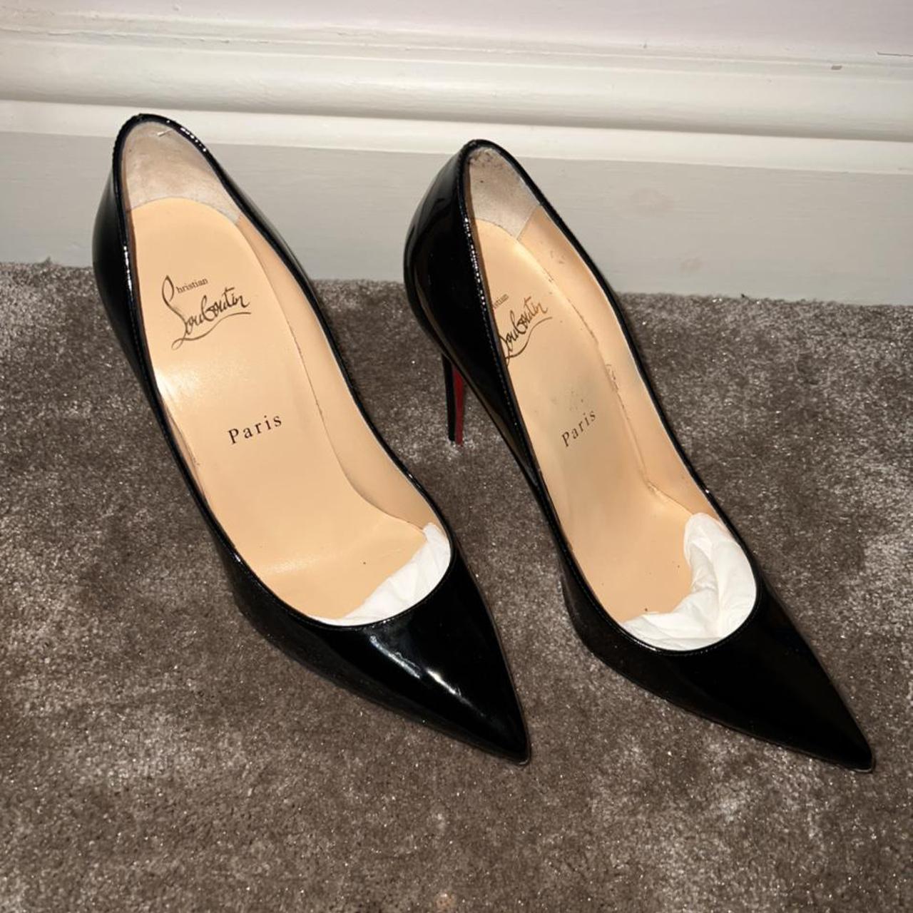 Christian Louboutin Heels barely worn size - Depop