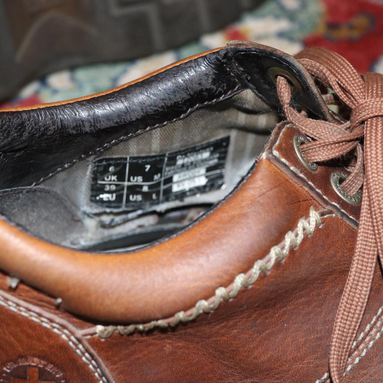 vintage brown leather dr. martens ~ ˎˊ- these shoes... - Depop