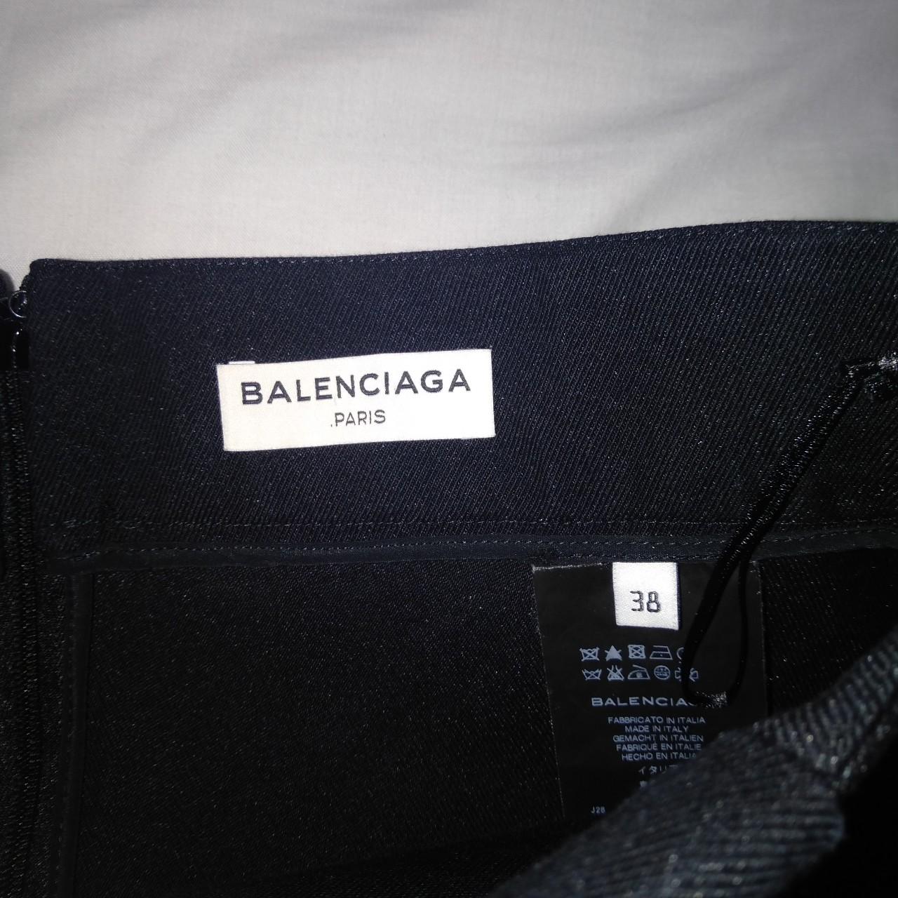 *100% Authentic & Rare* Balenciaga Black Pleated... - Depop