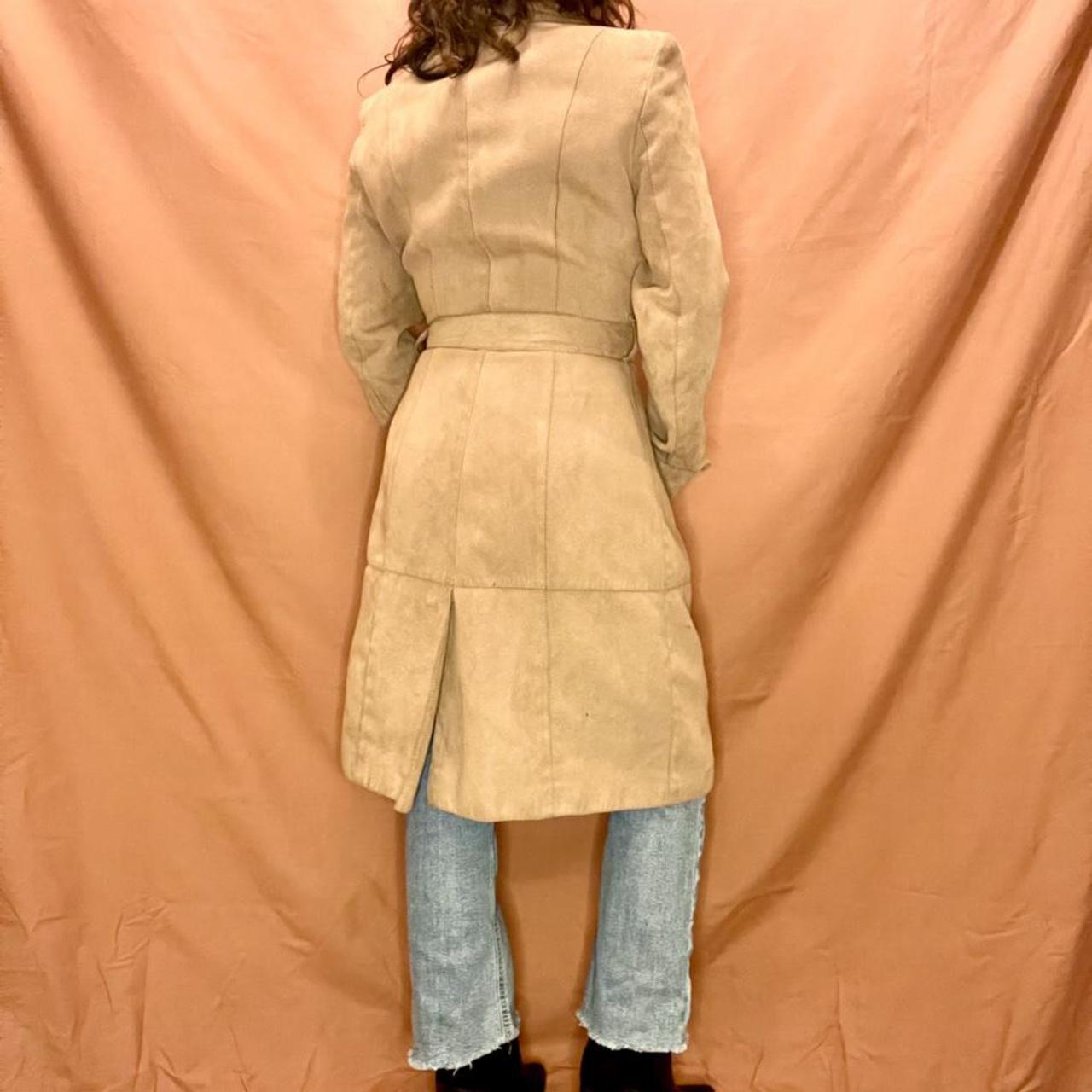 Product Image 4 - 🌻 Faux Suede Tan Trench