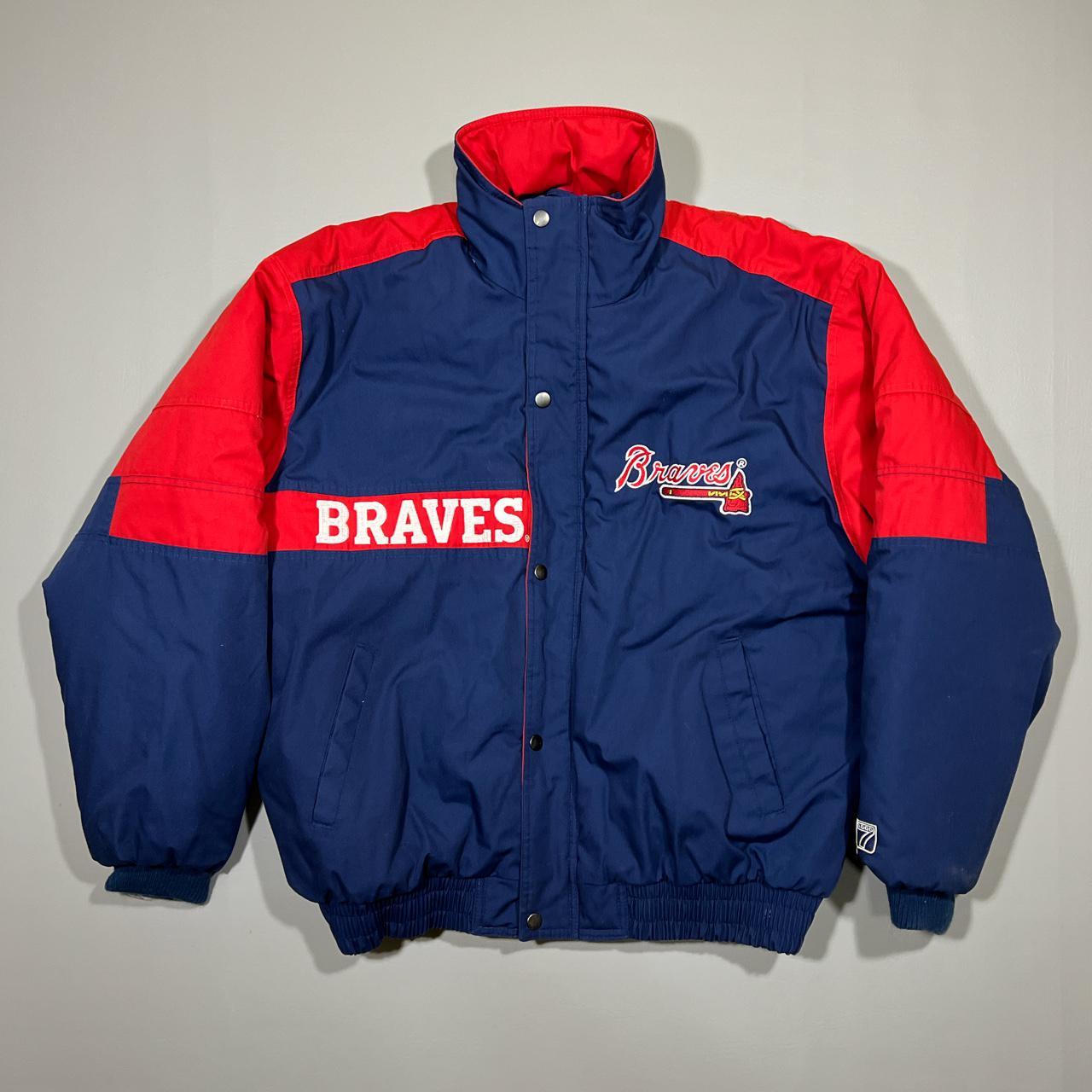 Vintage Atlanta braves puffer - Depop