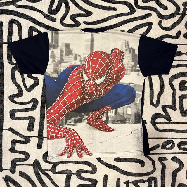 Vintage Early 2000s Y2K 2004 Spider Man 2 All Over... - Depop