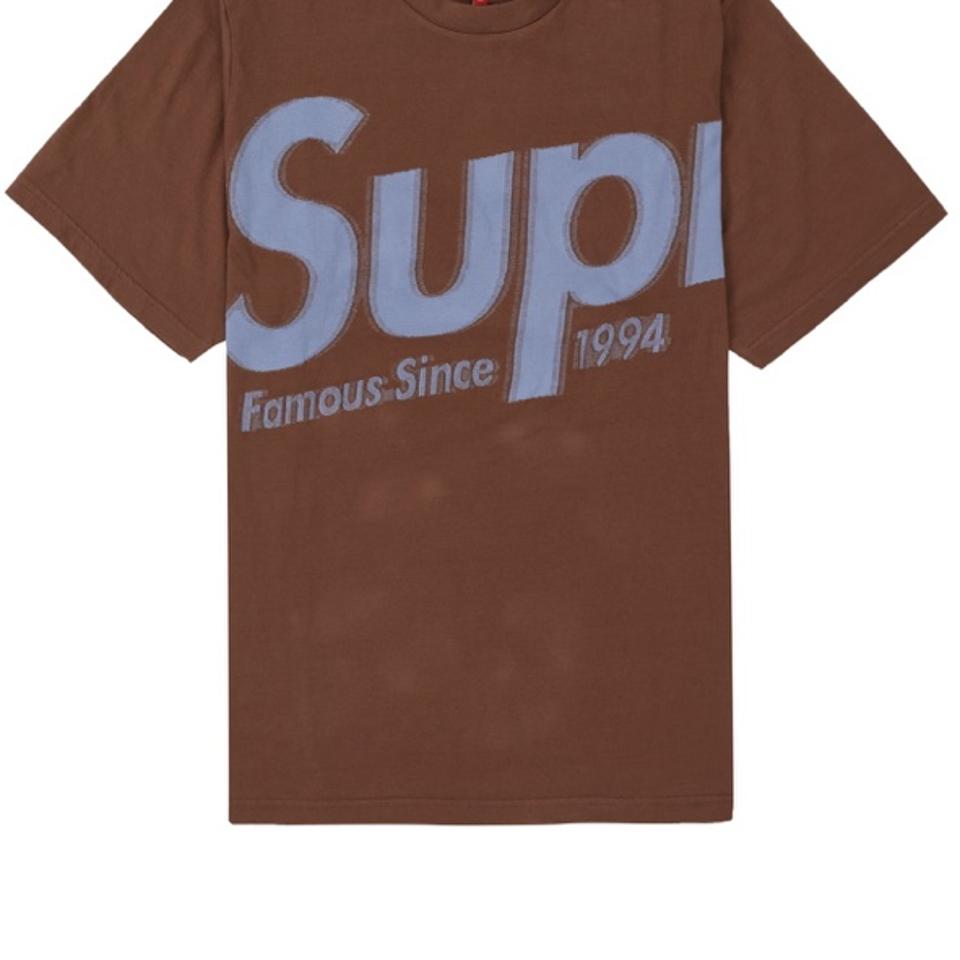Supreme Intarsia Spellout S/S Shirt T-shirt Tee Size... - Depop