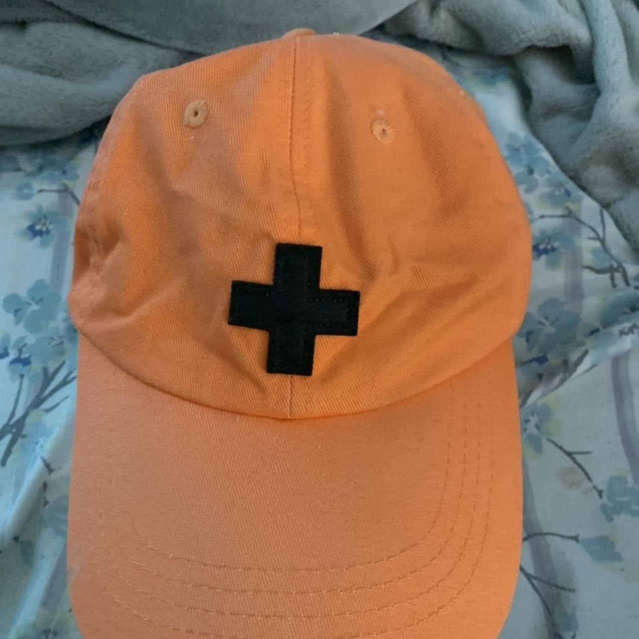 Places + Faces P+F and plus hat orange lil peep... - Depop