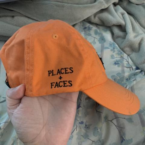 Places + Faces P+F and plus hat orange lil peep... - Depop