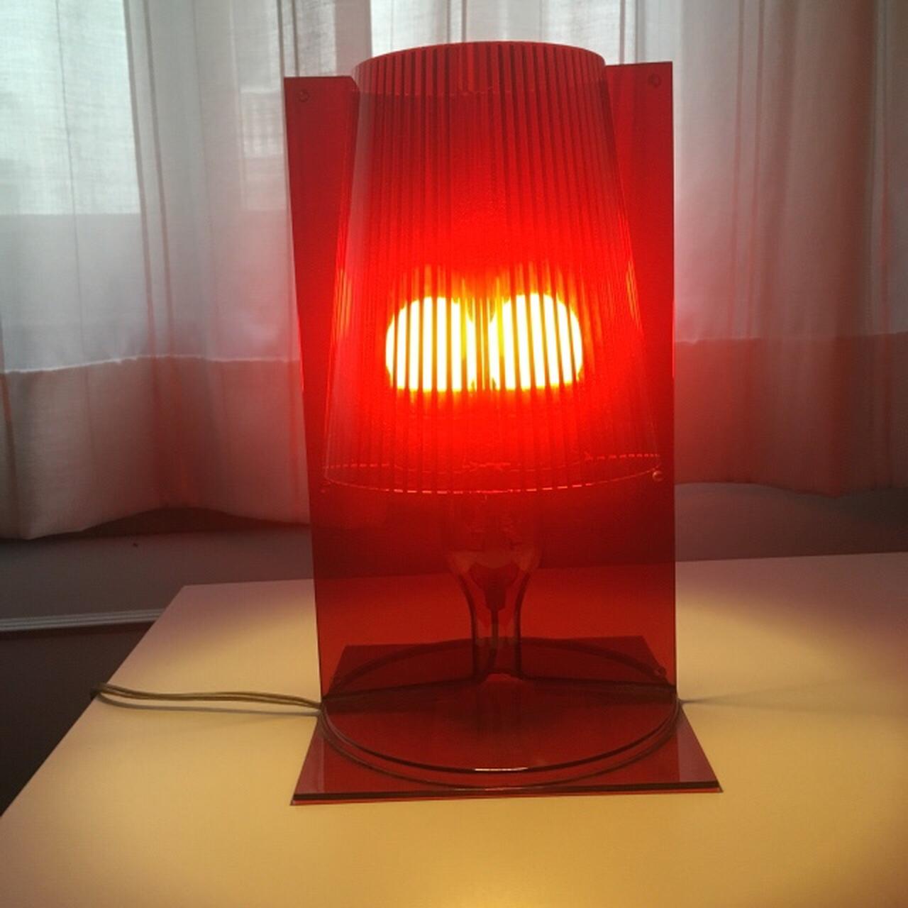 Lampada comodino KARTELL ❤️ red passion 50€ SPEDITA - Depop