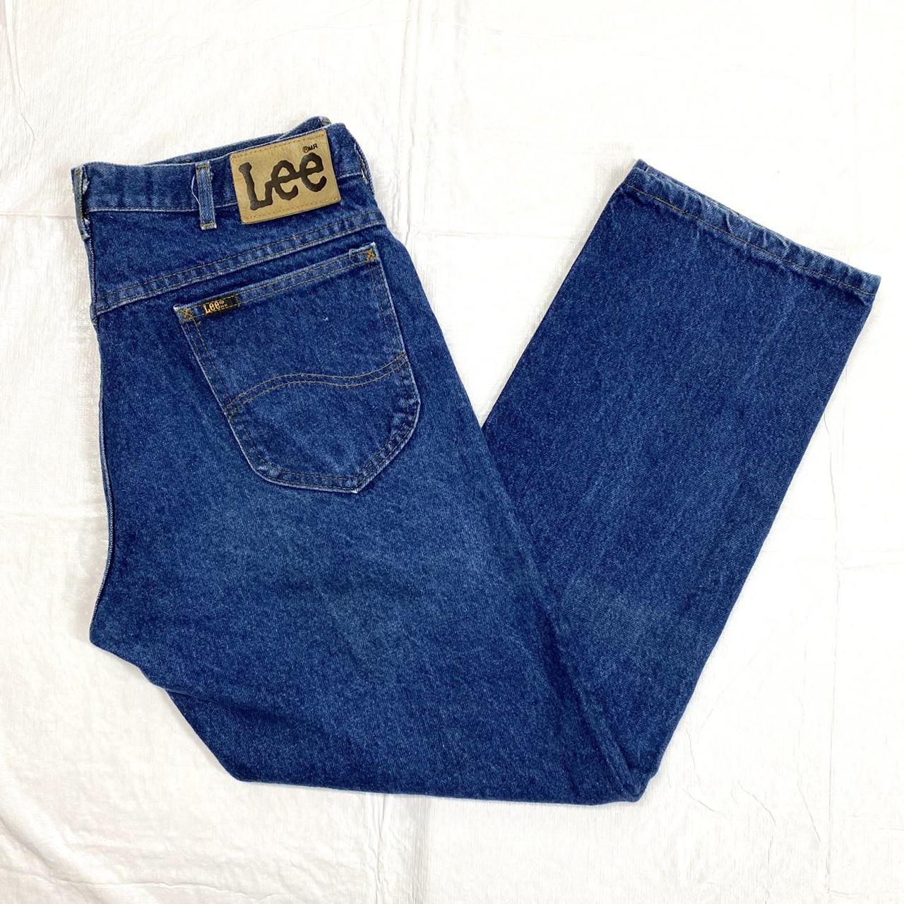 80's Lee 200 Denim Pants W31×L30 USA Lee Riders 200 Vintage 80's Jeans Men's 27x36 Regular Fit