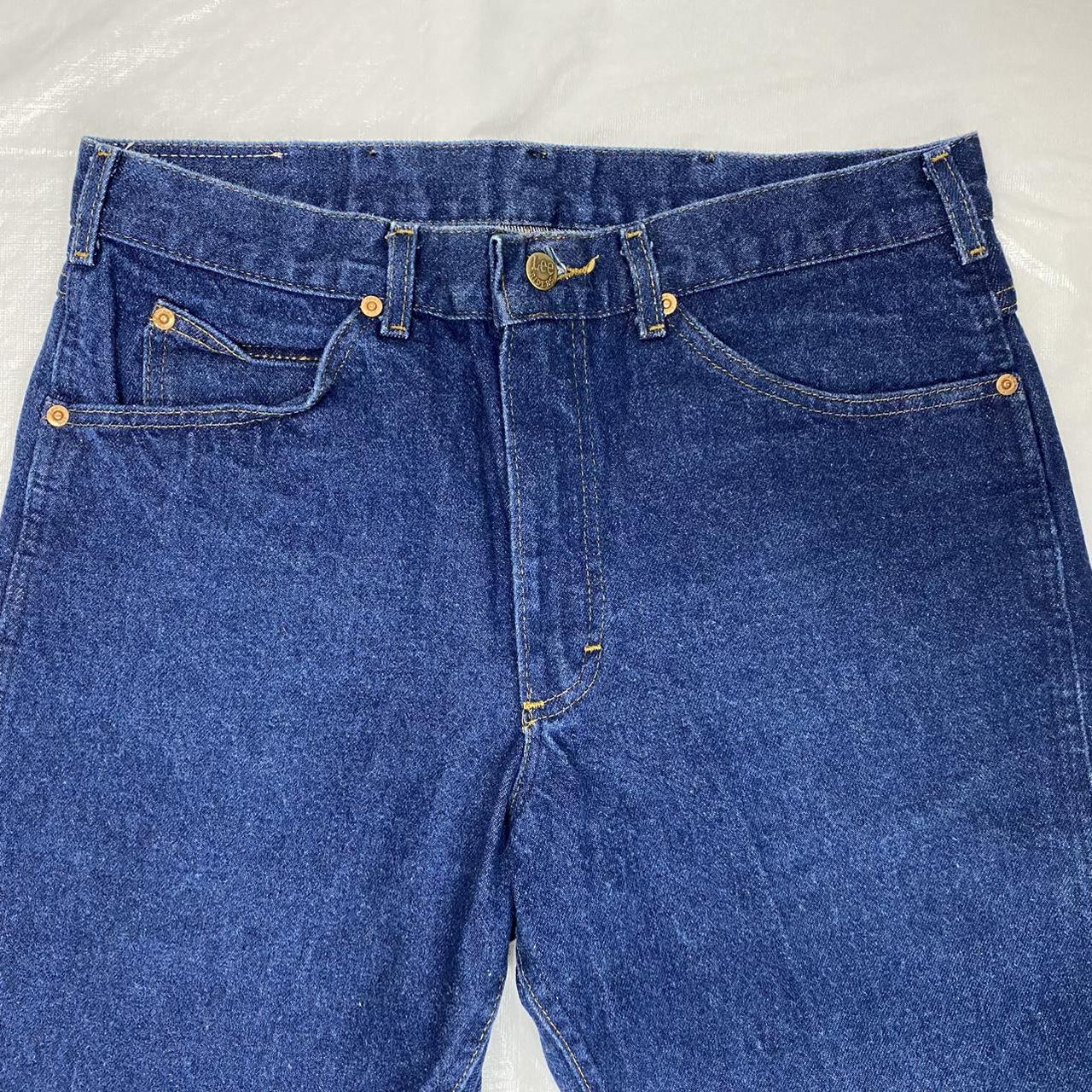 1980s 1990s Lee 200 straight leg blue jeans, 100%...