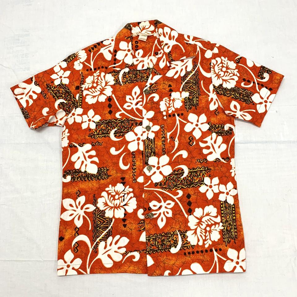 Vintage Hutspah Men's Multicolor Hawaiian Short - Depop