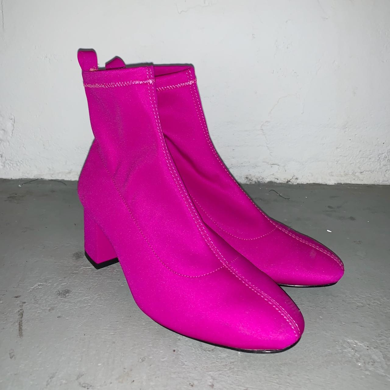 Topshop deals pink boots