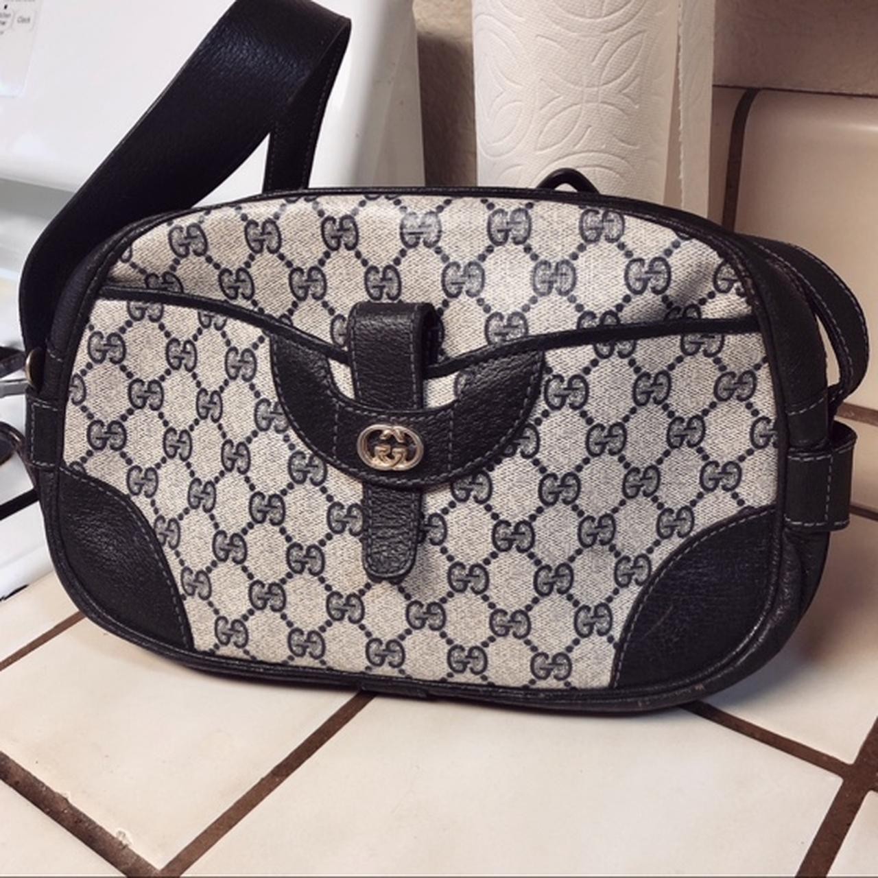 VINTAGE GUCCI SHOULDER BAG * - normal wear and | Depop