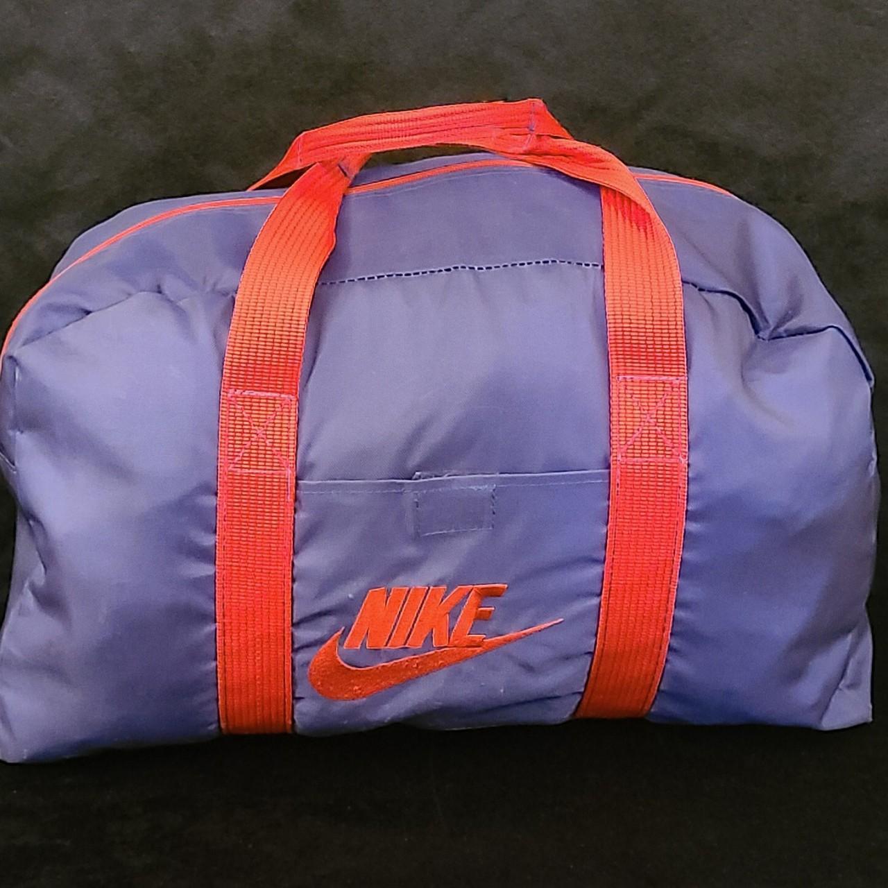 nike duffle bag blue